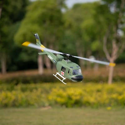 画像2: FLY WING フライウィング V3 UH-1 ヒューイ GPS 高度保持 RC スケール ヘリコプター H1 RTF FW450付き S22d5905792915
