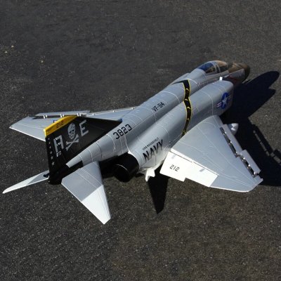 画像1: LX/蘭祥/スカイフライトホビー F4 ファントム II グレー機体キット EDF 着陸装置セットなし電子飛行飛行機 S22d5937154146