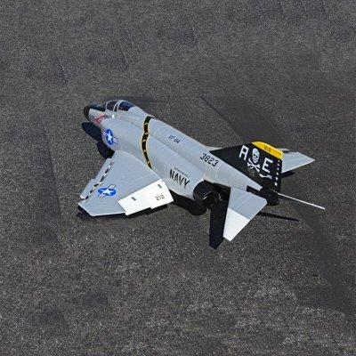 画像5: LX/蘭祥/スカイフライトホビー F4 ファントム II グレー機体キット EDF 着陸装置セットなし電子飛行飛行機 S22d5937154146