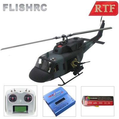 画像1: FLISHRC Roban UH-1N Bell 212 500 サイズ ヘリコプター GPS H1 付き RTF FLY WING ではありません S22d5949021191