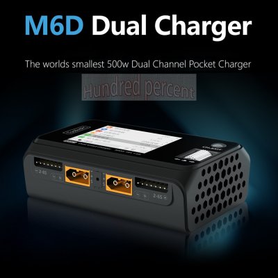 画像2: M6D: 2023 ToolkitRC M6D V3 500W 15A DC デュアルチャンネル MINI スマート充電器放電器 1-6S Lipo バッテリー FPV モデル用スペアパーツ交換 S22d6029256471