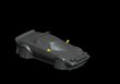 画像2: 1/10 RC ストラトスHF Mカー PCラリーボディ シェル 210mm ランプシェード付 RCタミヤカーテンMカー用 S20d6029350216 (2)