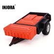 画像1: INJORA ユーティリティ トレーラー ヒッチ付き 1/18 RC クローラーカー TRX4 M アップグレード 用 S22d6032130999 (1)