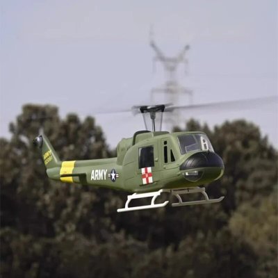 画像2: Flywing Uh-1 Rc ヘリコプター V3 6ch ブラシレスモーター Gps 高度保持定点 ヘリコプター H1 RTR S22d6068742204