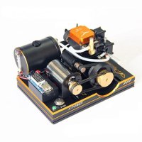 AN ENGINE メタノール 4 ストロークエンジン 12V DC モーター改造ガソリン完成品 S22d6070176071