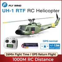 FLYWING フライウィング UH-1 クラス 470 6CH GPS RC ヘリコプター RTF H1 付き S22d6070210307
