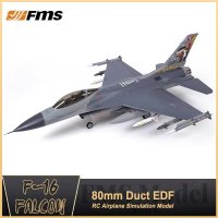 Fms 80mm PNP EDF ジェット F-16 ファルコンモデル戦闘機組み立て固定翼 6CH RC 飛行機 S22d6123786133