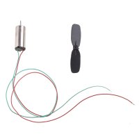 1 セット 3.7V 48000RPM コアレスモーター + プロペラ RC 航空機 ヘリコプター 用 S22d6159631124