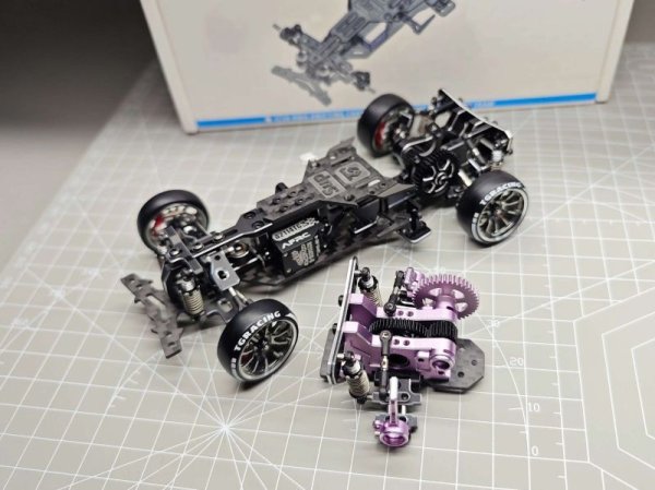 画像1: TG スーパー TG2.0 マックス レーシング RWD リアドライブドリフト レーシング RC カーフレーム 1/24 1/28 RC TG2 S22d6165710479 (1)