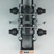 画像3: Scaleclub 1/14 トラック単独ブラケット8エアバッグ後サス タミヤ レス スカニア マン ボルボ 部品 S20d6214252103 (3)