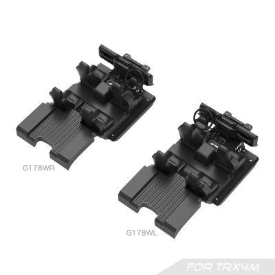 画像2: 1/18 インテリア 3D 印刷シート/センターコンソール/フェンダートラクサス TRX4 -m ディフェンダー TRX4 m Rc クローラー車の アップグレード  S22d6217636260