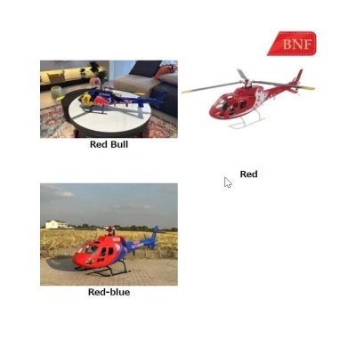 画像2: FLISHRC 450 スケール AS350 リス 3 ローターヘッド 6CH シミュレーション RC ヘリコプター GPS H1 フライトコントロール BNF 付き S22d6253286728