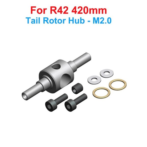 画像1: [テールローターハブ] ALZRC - R42 FBLキット RC ヘリコプター  DIY R42 ヘリコプター 交換部品 R42テールピッチスライダーセット R42プラスチックベルクランクレバー S22d6354969808_19 (1)