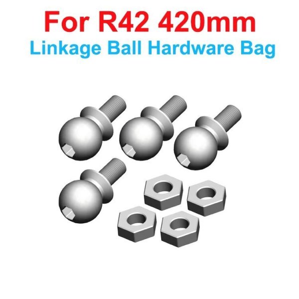 画像1: [ハードウェアバッグ] ALZRC - R42 FBLキット RC ヘリコプター  DIY R42 ヘリコプター 交換部品 R42テールピッチスライダーセット R42プラスチックベルクランクレバー S22d6354969808_29 (1)