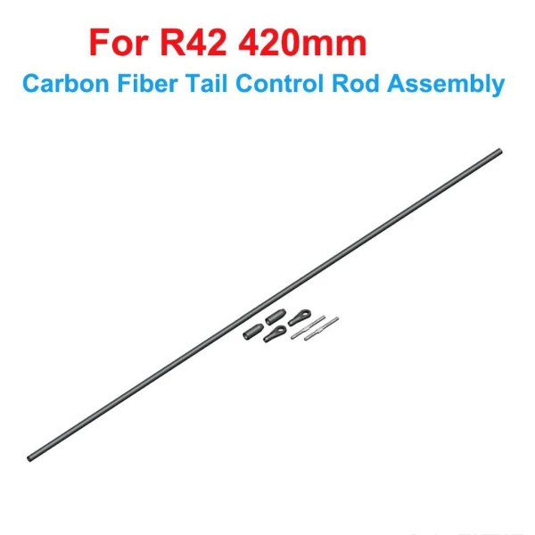画像1: [テールコントロールロッド] ALZRC - R42 FBLキット RC ヘリコプター  DIY R42 ヘリコプター 交換部品 R42テールピッチスライダーセット R42プラスチックベルクランクレバー S22d6354969808_6 (1)