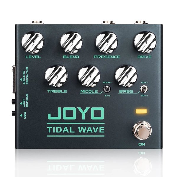 画像1: JOYO R-30 TIDAL WAVE ベースプリアンプ ギターペダル 90年代のクラシックベーストーン DI機能対応 ベースギターエフェクトペダル S22d6363261743 (1)