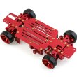 画像3: 2.4G メタル 1:28 4X4 RCカー フレーム モスキート ドリフト レーシング バッテリー 受信機 モーター サーボ ESC 電子機器付き S22d6421854724 (3)