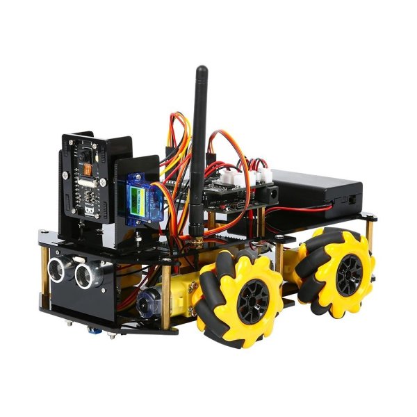画像1: ESP32 Cam ロボットキット 328P 開発ボード Arduino スマートカー カメラロボット S22d6456917954 (1)