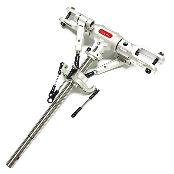 画像2: ホワイト：STEAM 550DFC 600DFC メインローターヘッドアセンブリ MK55009 MK60009 Gartt ALIGN 550 DFC 600 DFC ヘリコプター用スペアパーツ S25d6489762524 (2)