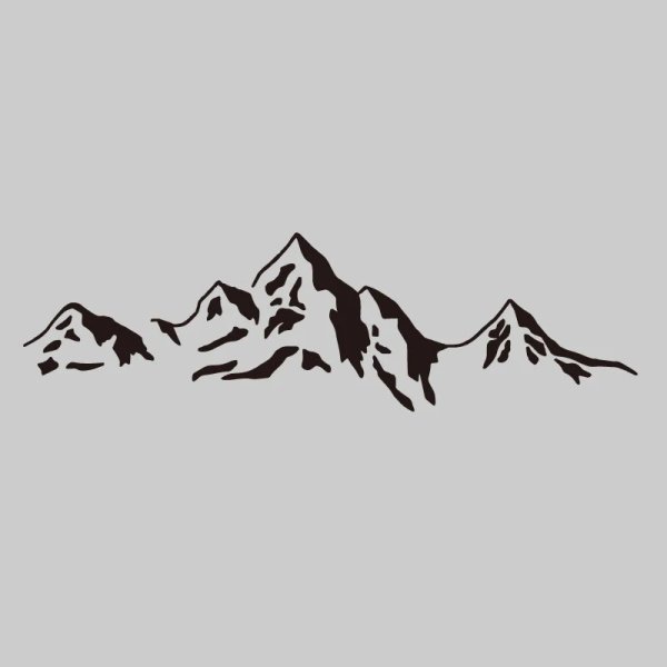 画像11: 山型ダイカットビニールデカールカーステッカー防水オートデコレーション車体バンパーリアウィンドウノートパソコンステッカーカスタマイズ S20d6521126466 (11)