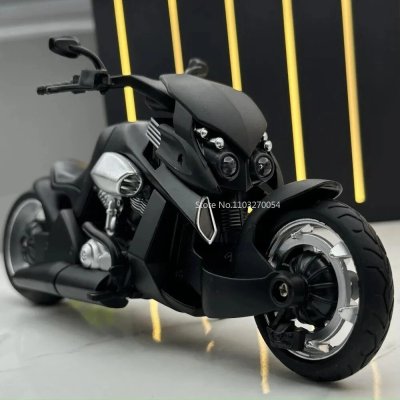 画像2: 1/12  合金 バイク模型車ダイキャスト メタル高シミュレーション光と音のバイクコレクション用 S22d6524553601