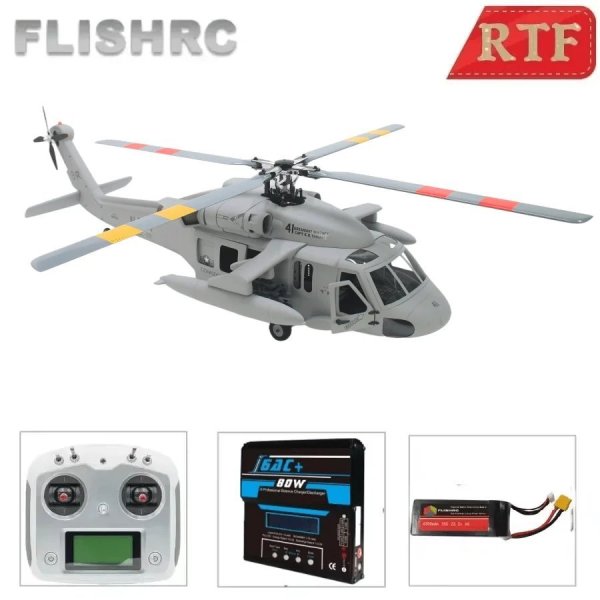 画像1: FLISHRC V2 Roban SH-60 シーホーク 500サイズ GPS BNF S22d6591475518 (1)