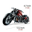 画像2: バイク模型378個 教育知育玩具 ブロック S22d6617791040 (2)
