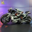 画像1: HUIQIBAO バイク ブロック MOC レーサー カー セット S22d6631223398 (1)