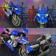 画像5: HUIQIBAO バイク ブロック MOC レーサー カー セット S22d6631223398 (5)