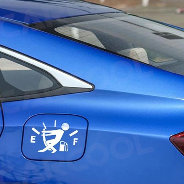 画像5: 面白い車のステッカー 燃料タンクポインターを引っ張る反射ビニールステッカー 高ガスデカール 燃料ゲージ空ステッカー デカール 自動車外装 S25d6662404557 (5)