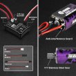 画像4: INJORA MB100 20A ブラシ付きミニ ESC 180 モーター 48T 付き 1/18 RC クローラー TRX4 M アップグレード 用 S22d6678965880 (4)