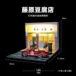 画像3: コレクター 1:64 カーモデルシーン 建築モデル ミニチュア写真 サンドテーブル 都市景観 コンビニエンスストア S22d6741024758 (3)