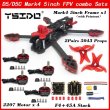 画像1: Mark4 5 インチ D5 D5C FPV ホイールベースカーボンファイバーフレーム 5 ミリメートルアーム 5043 プロペラ F4V3S FC 45A ESC スタック ELRS 915mhz ドローン S22d6748545080 (1)