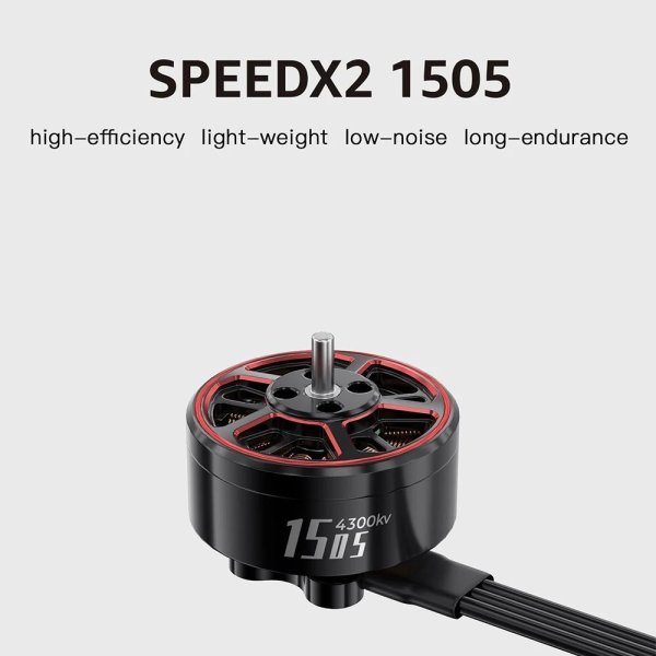 画像1: GEPRC SPEEDX2 1505 4300KV ブラシレス モーター 2.5 ? 3.5 インチ ミニ FPV ドローン用、高出力密度 S22d6771191120 (1)