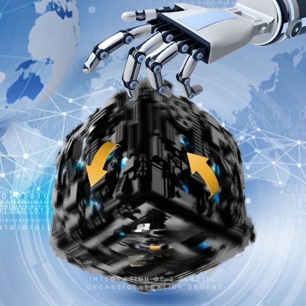 画像4: メカニズム解読ボックス ビルディングブロック 組み立て玩具 ビルディングブロック 秘密基地 大人用 高難易度 男の子向け パズル ユニバーサル S25d6775691099 (4)