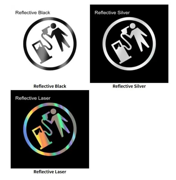 画像5: クリエイティブステッカー 燃料タンクカバー スタイリングデコレーション デカール 反射 モーターバイク ヘルメット タンクサイドストリップ デカール カーアクセサリー S25d6792029310 (5)