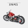 画像2: 378ピース バイク模型 ブロック知育玩具 S22d6793633941 (2)