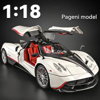 新しい 1:18 パガーニ ウアイラ ディナスティア スーパーカー 合金 ダイキャスト & 金属車模型音と光のコレクション S22d6794884316
