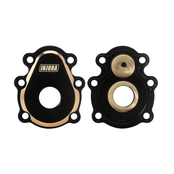 画像2: 2 個: INJORA 31g 真鍮アウター ポータル ハウジング アクスルカバー 1/10 RC クローラー FMS FCX10 S22d6854337998 (2)