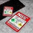 画像2: ドラッグレース用クリエイティブカーレーシングステッカー NOS 亜酸化窒素システムステッカー チューニングレーシングビニール モトクロスレーシングカースタイリング S25d6860888267 (2)