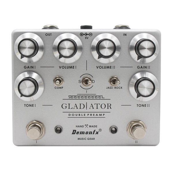 画像1: Demonfx GLADIATOR ギター ディストーション オーバードライブ ペダル 新品 S22d6902284635 (1)