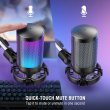 画像2: FIFINE ゲーミングマイク A6T RGB USB 高音質 PC PS5 PS4 S22d6996334725 (2)