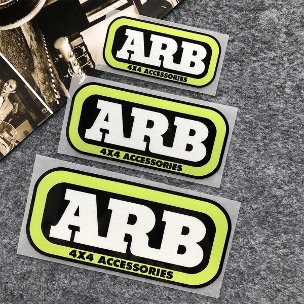 画像11: ARB 4X4 アクセサリー 警告ステッカー オフロード 反射デカール 装飾 車窓 ボディ オートバイ バイク レーサー S20d7011625876 (11)