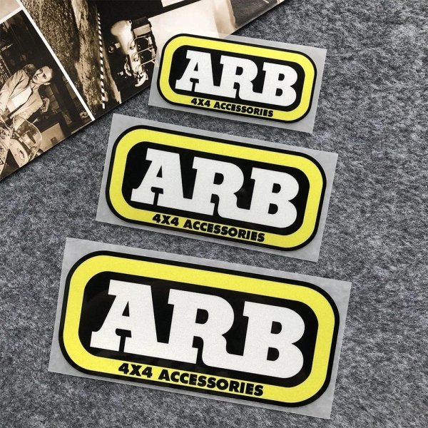 画像10: ARB 4X4 アクセサリー 警告ステッカー オフロード 反射デカール 装飾 車窓 ボディ オートバイ バイク レーサー S20d7011625876 (10)