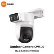 画像1: 新登場 Xiaomi Outdoor CW500 デュアルカメラバージョン IP66 セキュリティ保護 CCTV AI 検知 フルカラー ナイトビジョン スマートホーム S22d7040631827 (1)