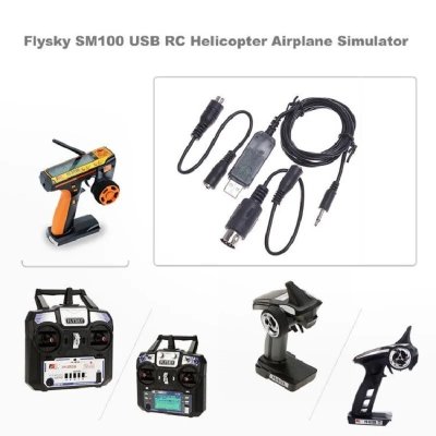 画像2: Flysky SM100 USB RC ヘリコプター 飛行機シミュレーター Flysky FS-i6 FS-i4 FS-TH9X FS-T6 FS-T4B FS-GT3 FS-GT2 リモートコントローラー S22d7051378620