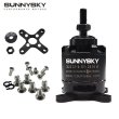 画像2: 2 個 Sunnysky X2212 980KV/1250KV/KV1400/2450KV 2-4S ブラシレスモーター (ショートシャフト) RC クアッドコプター 複数ローター付き S22d7102818751 (2)