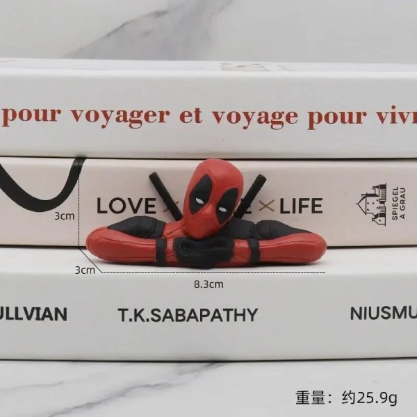 画像6: ディズニー デッドプール 2 アクションフィギュア 座位/横臥姿勢モデル アニメ X-メン ミニ人形 デコレーション PVC コレクション フィギュア おもちゃ S25d7133832996 (6)