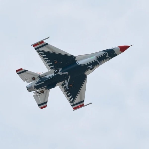 画像5: FMS 64mm F-16 V2 ファルコンジェット EDF RC飛行機 S22d7161475548 (5)