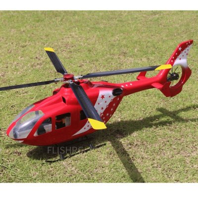 画像2: FL450 V2 FLISHR Roban EC135 エア ツェルマット 450 サイズ  ヘリコプター 6CH GPS H1 モード１ 2選択可 S22d7272134611